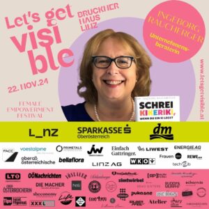 Let's get visible mit Ingeborg Rauchberger